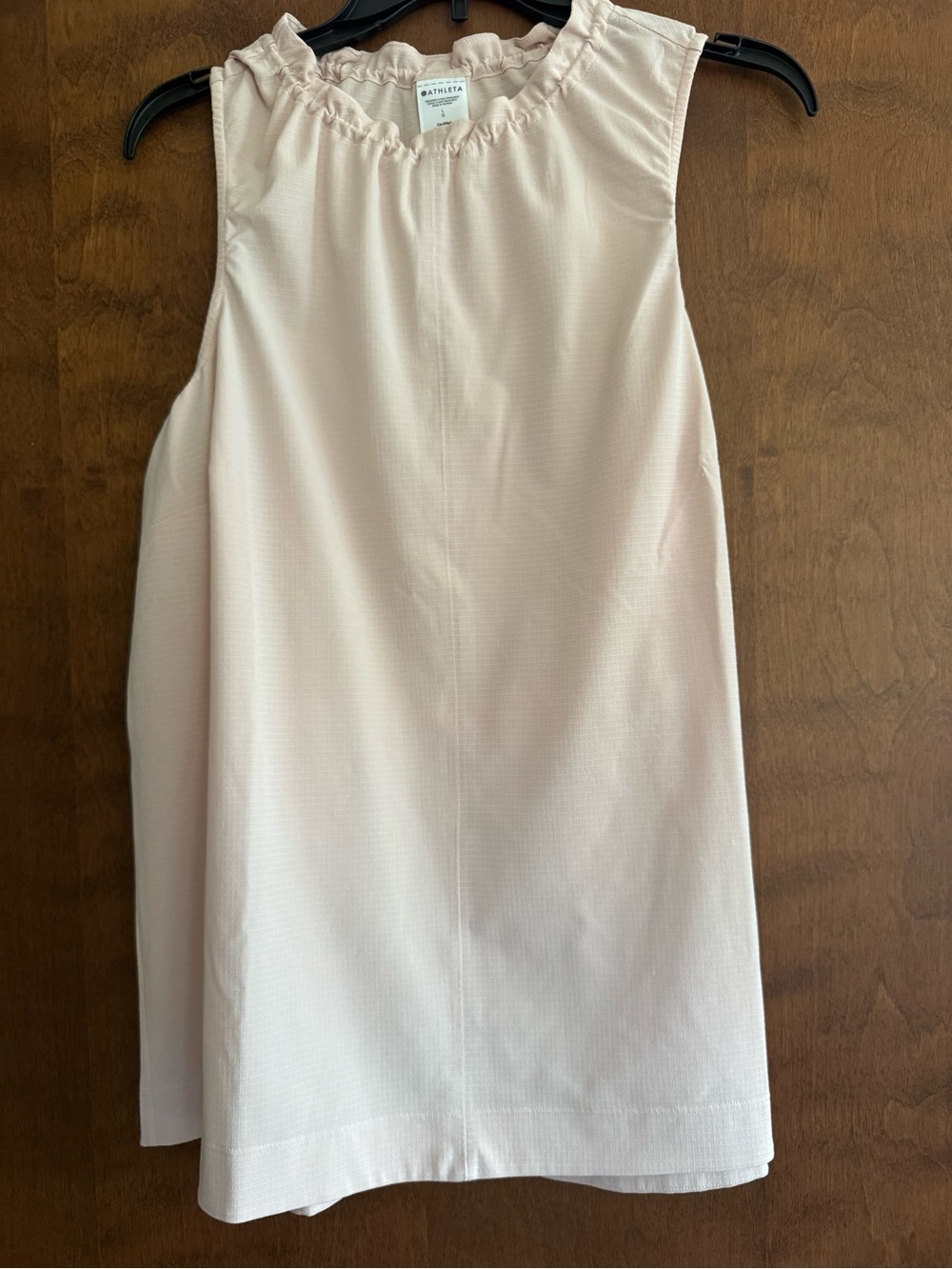 Athleta Light Pink Sleeveless Athletic Top